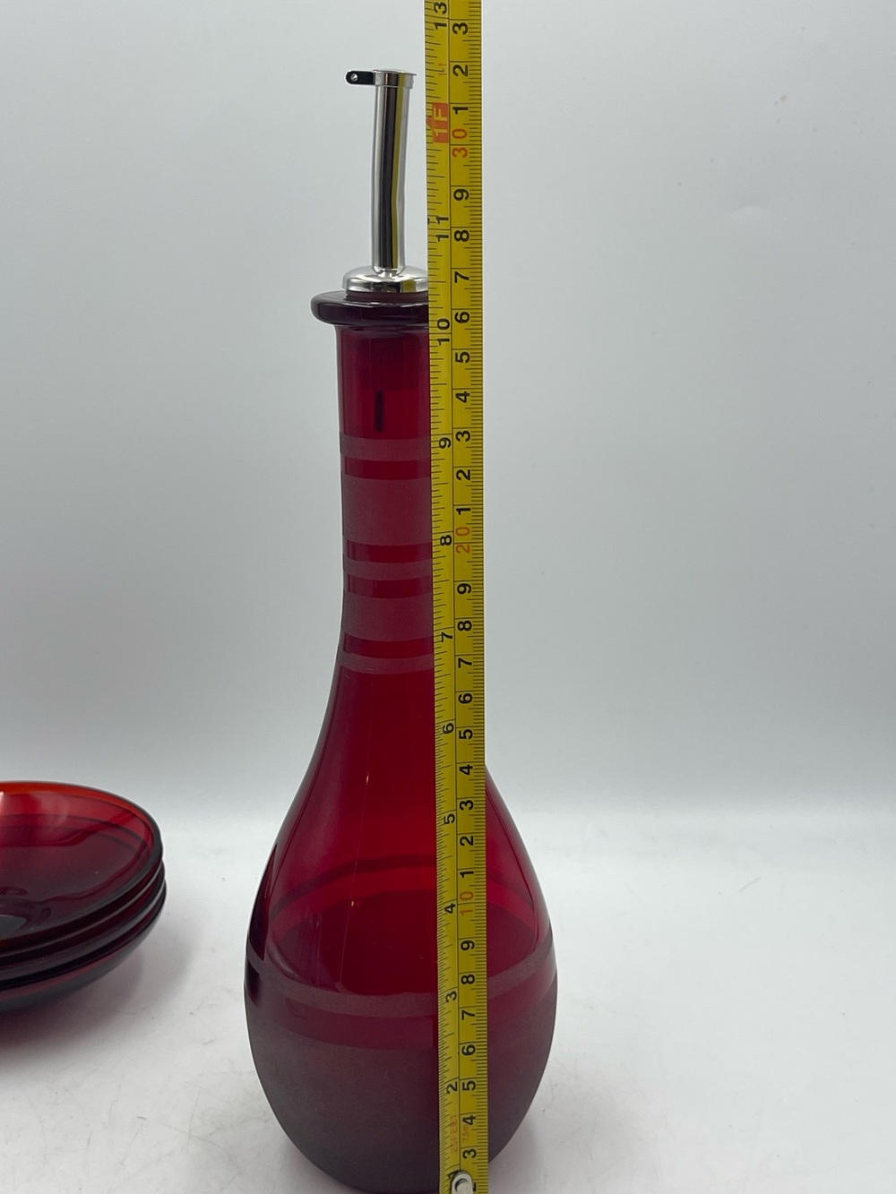 Bombay Company: Vintage Buenos Aires Olive Oil Bottle Stopper & Dipping Bowl Set - Picture 14 of 16